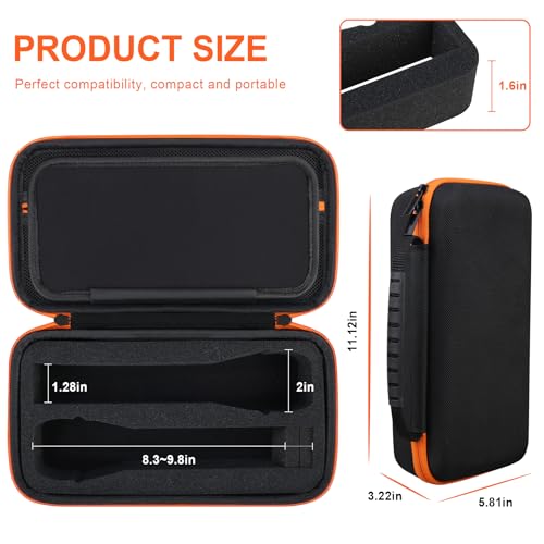 Canboc Microphone Case for JBL Wireless Two Microphone System, Black