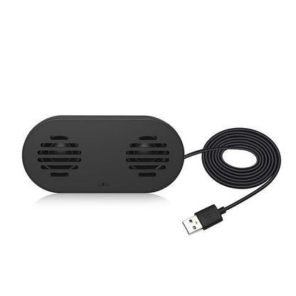 USB Computer Speaker with Built-in Microphone, Mini Soundbar Speaker for Desktop Laptop PC, Plug & Play USB Powered Small Sound Bar,Mini Speaker,360° Surround Sound for Gaming Music Movie - size: H015