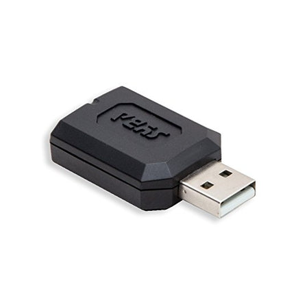 Syba external USB Stereo Sound Adapter for Windows, Mac, Linux Extra Audio Source with 3.5mm Audio Mic Jack C-Media Chipset