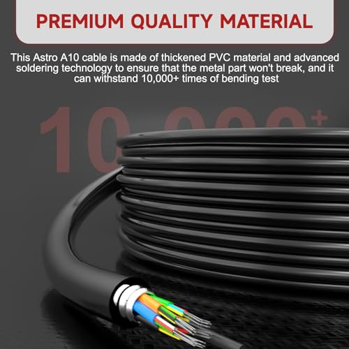 A50 Audio Cable for Astro A10, A30, A40 TR, A40, A50 Gaming Headset