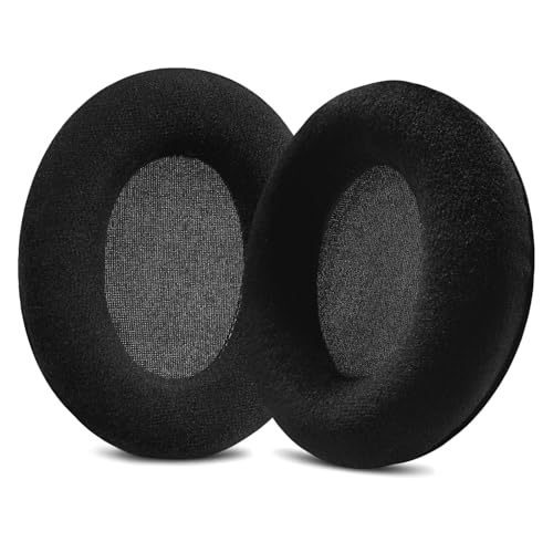 Replacement Velour Ear Pads for Sennheiser HD201 HD428 HD449 - Black