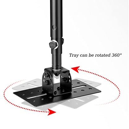 Speaker Bracket Speaker Ceiling Bracket Speaker Wall Bracket Heavy-Duty Surround Speaker Stand Universal Size Speaker Stand can Withstand 50kg Speaker Stand