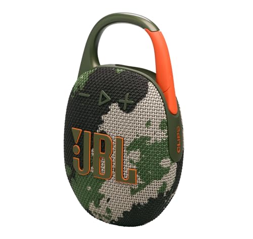 JBL Clip 5 Bluetooth Speaker and divvi! Protective Case - Camo - color: Camo