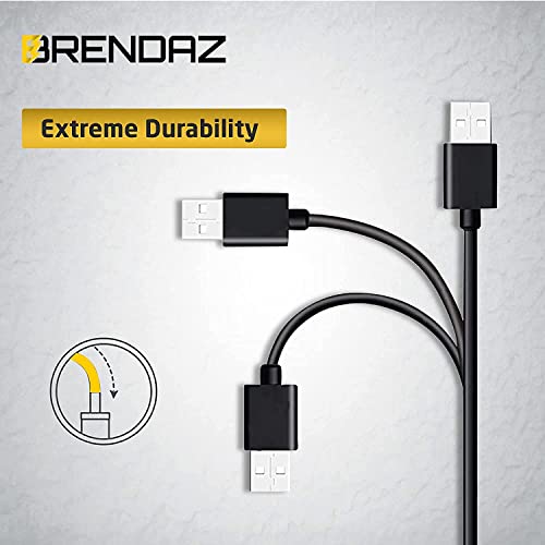 BRENDAZ Mini USB Cable Compatible with Samson Q2U USB Microphone, Meteor Mic USB Mic, Go Mic USB Microphone.