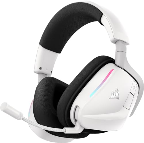 Corsair Void v2 Wireless Bluetooth PC PS5 Switch Gaming Headset – Dual Tone - color: Black and White