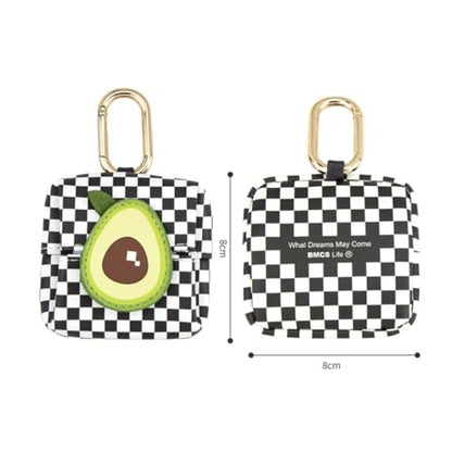 Cartoon Mini Pouch for Airpods pro 2 1 3 Case, Headset Box for Sony LinkBuds S WF-L900 WF-1000XM4 Ambie AM-TW01 Earbuds Skin Galaxy Buds Cover Access Card Keychain SD Keys Coin Purse (05) - color: 05