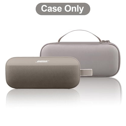 Aenllosi Hard Case for Bose SoundLink Flex 2nd Gen/Bose Speaker, Sandstone | EVA Hard Shell, Drop Resistant Protection, Water Resistant Protection, Dust Proof Protection, Protective Case Only - color: Sandstone, style: Hard Case for Bose SoundLink Flex 2n
