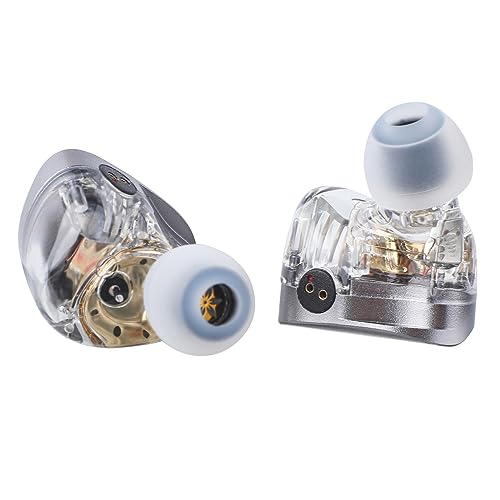 Linsoul 7HZ SONUS 1DD+1BA Dual Driver in Ear Monitor HiFi Wired Earbuds IEM - color: Grey