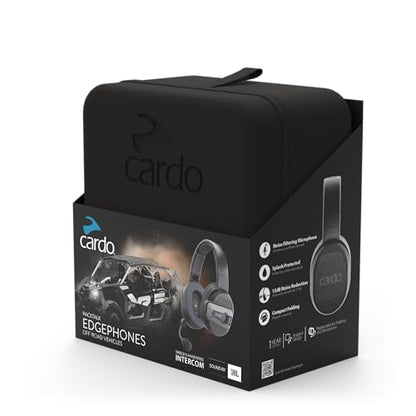 Cardo Packtalk Edgephone for ORV - Crafted for the Rough terrains and Cellular-Free connectivity for Non-Helmet Applications - Single Pack - size: Single Pack, style: Eddgephone ORV