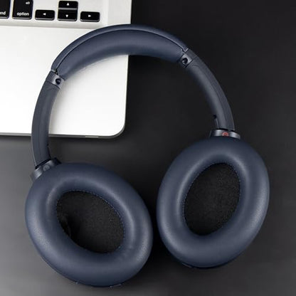 SOULWIT Replacement Earpads for Sony WH-1000XM4 (WH1000XM4) Headphones, Ear Pads Cushions with Noise Isolation Foam, Added Thickness, Without Affecting Sensor - Blue - color: Blue