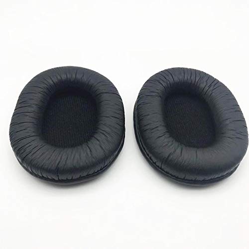 Replacement Headphone Earpads Ear Pads Cushions Compatible with Sony MDR-7506,MDR-7806,MDR-V6,MDR-CD900ST Headset (Black) - color: Black