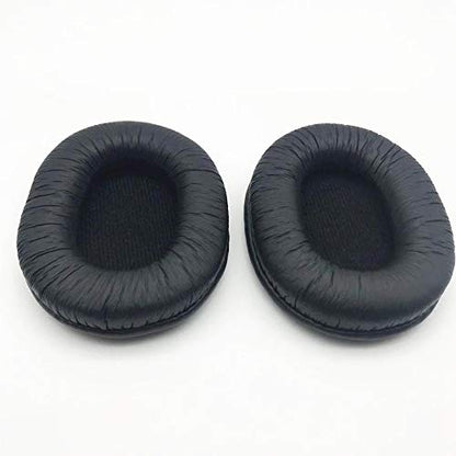 Replacement Headphone Earpads Ear Pads Cushions Compatible with Sony MDR-7506,MDR-7806,MDR-V6,MDR-CD900ST Headset (Black) - color: Black