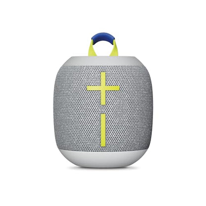 Ultimate Ears WONDERBOOM 4 Portable Waterproof Speaker - Gray | Balanced 360-Degree Sound and Bass, Dustproof, Floating, 131ft (40m) Range - color: Gray