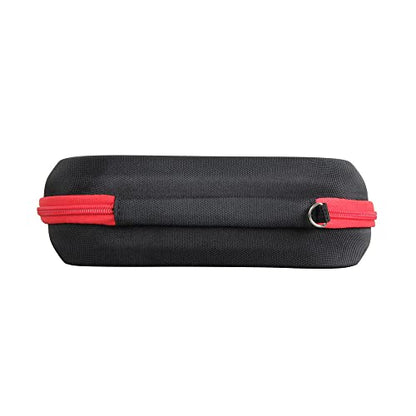 Hermitshell Hard Travel Case for Silensys E7 / PurelySound/MOVSSOU/COWIN/Tapela/Audonia Active Noise Cancelling Bluetooth Headphones (Black+Red) - color: Black+Red