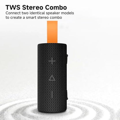 Xiaomi Sound Pocket Portable Bluetooth Speaker, BT 5.4, IP67, TWS | 10H Playback, Outdoor/Camping/Travel, Lanyard Hole, Compact, Black