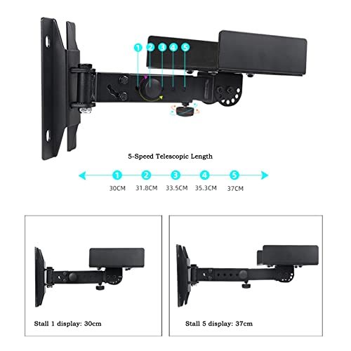 Speaker Stand Speaker Wall Mount Bracket Monitor Speaker Shelf Surround Audio Wall Mount Bracket Study Cafe Speaker Bracket Tray Wall Mount Bracket Media Stand Audio-Video Shelving ( Size : Wall-hung - size: Wall-hung small tray (single)