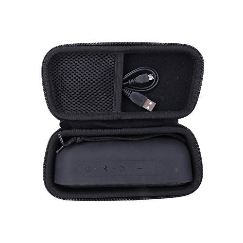 Aenllosi Hard Case Replacement for Tribit XSound Go Portable Bluetooth Speaker | EVA case construction, Water-resistant design, Dust-resistant design, Soft interior lining, Case only - color: Black