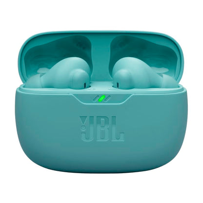 JBL Vibe Beam 2 - True Wireless Noise Cancelling Earbuds Pure Bass Sound & Smart Ambient Technology, 4mics for Crisp, Clear Calls, up to 40Hrs of Playback, IP54 Dust & Water Resistant (Blue) (Renewed)