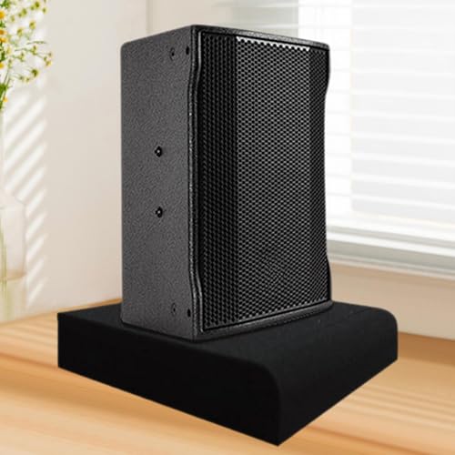 Studio Monitor Isolation Pad Sound Insulation,Fits Most Stands,Prevents Vibrations Acoustic Speaker Isolation Pad for Floor, L - size: L