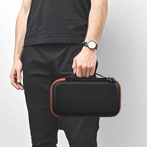 COMECASE Wireless Microphone Case for JBL PartyBox & Two Mic System, Black | Shockproof, Karaoke Microphones Travel Storage Box, Mic Foam Cover, Holds 2 Mics, Receivers, Adapters, AA Batteries, Charger - color: Black