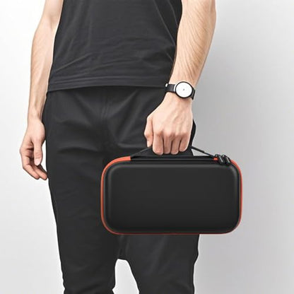 COMECASE Wireless Microphone Case for JBL PartyBox & Two Mic System, Black | Shockproof, Karaoke Microphones Travel Storage Box, Mic Foam Cover, Holds 2 Mics, Receivers, Adapters, AA Batteries, Charger - color: Black