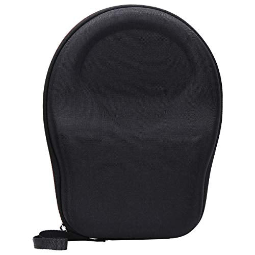 Hard Portable Case Compatible with Beyerdynamic DT 990 PRO/DT 770 PRO Open Studio Headphone, Case Only (Black and Orange)