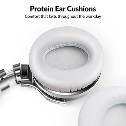 Million Sold 10 Years Classic E7 Active Noise Cancelling Headphones with Upgraded Noise Cancellation, Bluetooth Headphones Wireless with HD Sound Vivid Deep Bass, for Home Office Travel Gift Pcs - color: White, style: E7 Wireless Active Noise Cancelling H