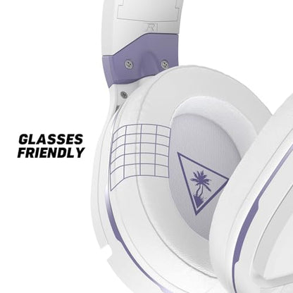 Turtle Beach Recon Spark Wired Multiplatform Gaming Headset, Xbox, PS5, PC | Xbox Series X|S, Xbox One, PlayStation, PS4, PC Splitter, Flip-to-Mute Mic, 40mm Speakers, Memory Foam Cushions, White Purple