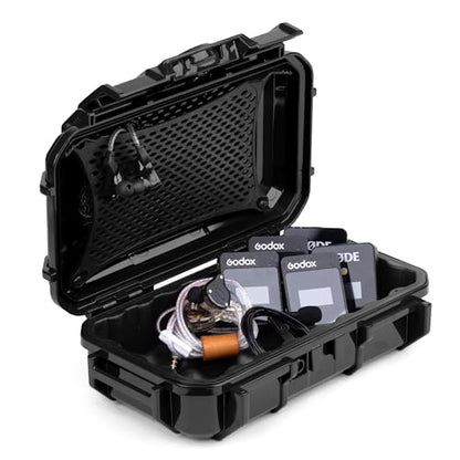 Evergreen | in Ear Monitor Protective Cases for IEM - Compatible with KZ ZS10 Pro, ZST, ZEX, AS10, AS16, ZSN Pro X, YINYOO, TANGZU, Moondrop, Shure SE215, Airpods (56 Black) - color: 56 Black