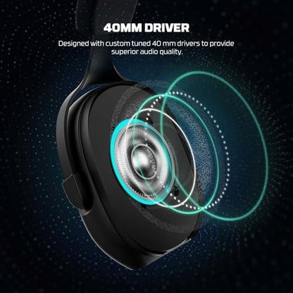 FANTECH Gaming Headset with 7.1 Virtual Surround Sound, Noise Cancelling Microphone, 40mm Drivers, USB Connection, in-Line Audio Control, Compatible with PC, PS4, PS5, Mac, Switch (White)