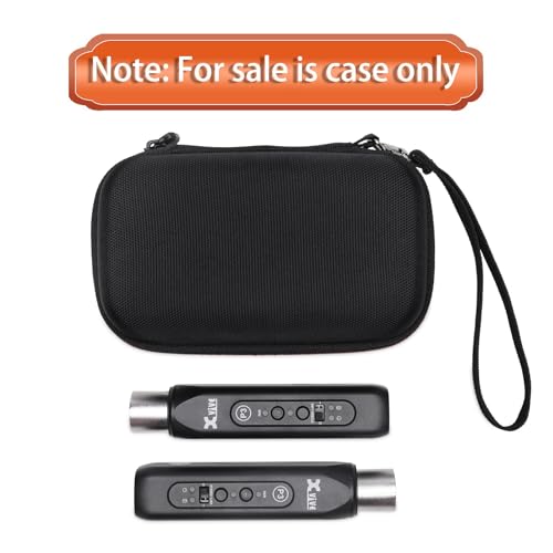 LTGEM Case for Xvive P3/P3D Bluetooth Audio Receiver | Hard EVA Shell, Water-Resistant, Shock Protection, Scratch-Resistant Interior, Portable Travel Storage Case Only