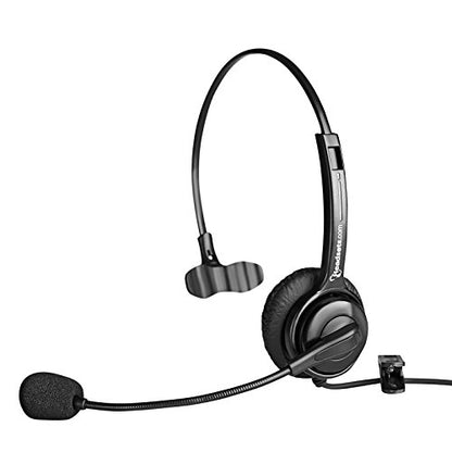 Leitner Executive Pro Overture | Premium Noise-Canceling USB On-Ear Headset for Mac & PC - Skype, Teams, Zoom | Office, Call Center, Work from Home Headset