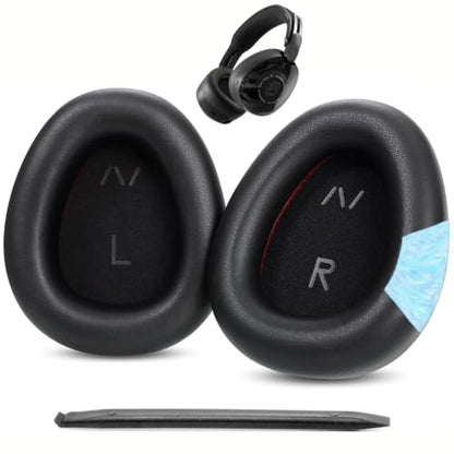 Earpads Replacement for Skullcandy Aviator 900,Memory Foam Cushions, Black | Protein Leather,Breathable, Durable, Sweat-Resistant, Easy to Install