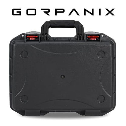Waterproof Hard Case with Foam 16.5 x 13 x 6.9 Inch, IP67 Hard Storage Case with Customizable Foam Insert, Protective Storage Case for Microphone, Camera, Electronics, Drone, Tools & Equipment - size: 16 inch Pluck Foam