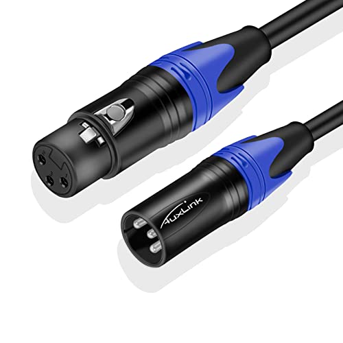 XLR Cables, Microphone Cable 35ft, XLR Male to Female | Mic Cable 3 Pin for Speaker Systems, Radio Station, and More - 1 Pack 35 Feet - size: 35 Ft 1 Pack