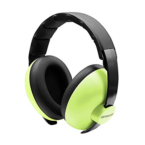 BBTKCARE Baby Ear Protection Noise Cancelling HeadPhones for Babies for 3 Months to 3 Years (Green) - color: Green