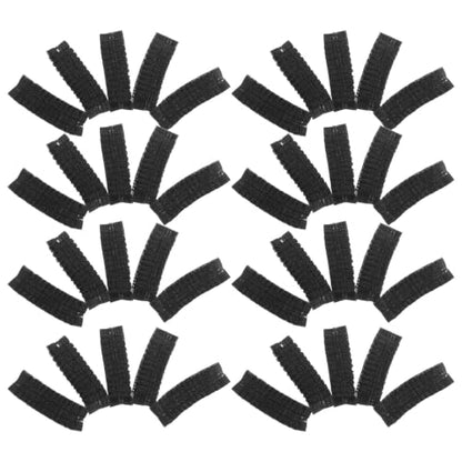 TEHAUX Disposable Handheld 200pcs Mic Non-woven Covers Microphone Fabric Windscreens with Elastic Band Noise Reduction Protective Sleeves for Stage Performance