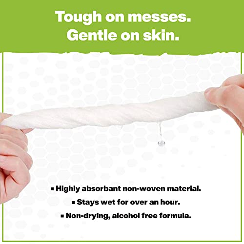 Crocodile Cloth Original Heavy-Duty Hand & Tool Wipes, 50 Count | Multi-Surface, Water-Based, Safe on Skin, 15" x 10" - size: 50 Count (Pack of 1)