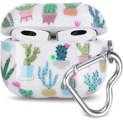 Cute Airpods 5/4 Gen Case Hard Cover Women Girl 2026/2024 - Cactus - color: Cactus, size: For Airpods 4