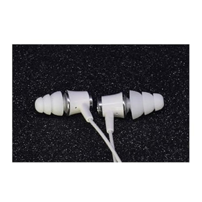 6 Pairs Triple Flange Ear Tip Triple Flange Earbud Replacement Tips Compatible with Most Earbuds Diameter 4mm - 5mm in-Ear Earphones, S/M/L(White) 431W6P - color: White