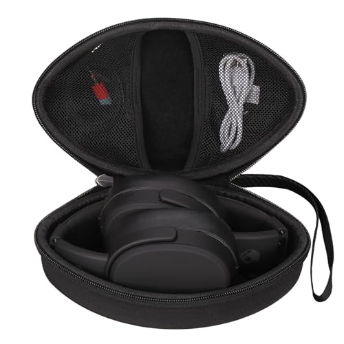 Aproca Case Compatible with Artix CL750 Wired/AILIHEN C8 Over-Ear Headphones, Portable Headset Bag for Accessories -Black (Case Only)