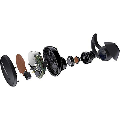 Bose Sport Earbuds - Wireless Earphones - Bluetooth in Ear Headphones for Workouts and Running, Triple Black - color: Triple Black