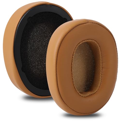Replacement Ear Pads for Skullcandy Crusher Wireless/Evo/ANC Hesh 3/EVO/ANC and Venue ANC Headphones, Ear Pads Cushions, Headset Ear Covers with Soft Protein Leather, Noise Isolation Foam, Brown - color: Brown