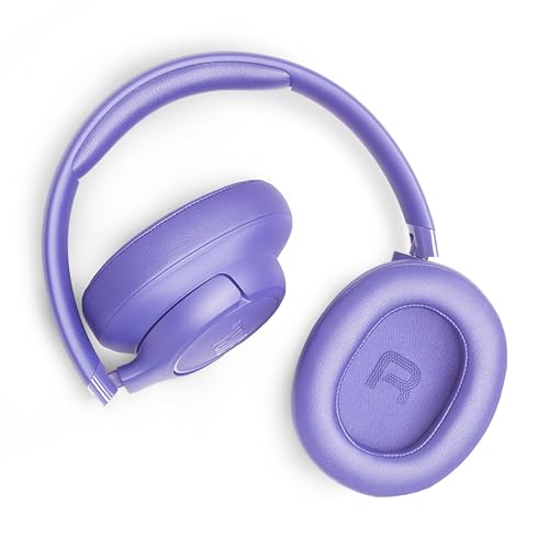JBL Tune 730BT - Wireless Over-Ear Headphones - Lavender | JBL Pure Bass Sound, Customize your sound with the JBL Headphones App, 2 beamforming mics for perfect calls - color: Purple