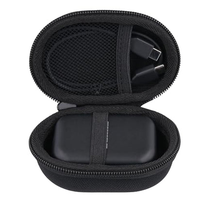 Aenllosi Hard Case for Shure MoveMic Two/Two Kit - Pro, Microphones,Black | EVA case construction, Water-resistant design, Impact-resistant design, Case only - style: For Shure Movemic Two-pro