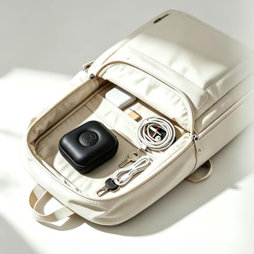 Accessories Bag Carrying Box Earphone Case (Black with Mesh) | Protective Storage - color: Black with Mesh