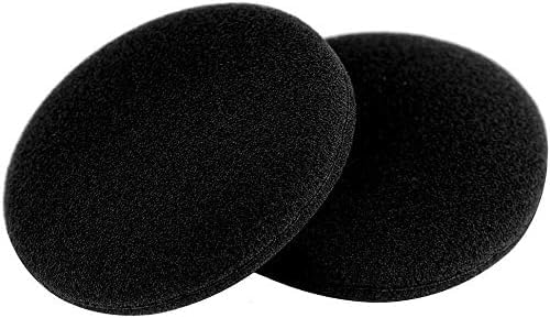Foam Ear Pad Replacement Cushions, Headphone Earphone Headset Disposable Sponge Covers (65mm - 2.5") 5 Pairs - color: Foam, size: 65mm