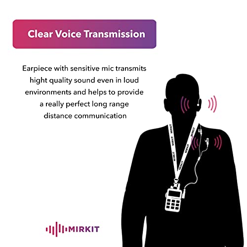 Walkie Talkie Earpiece with Mic K2-Pin Compatible with Baofeng BF-F8HP, UV-82L, UV 5R, BF-F8HP, UV-5R MK 3/4/5, UV-82 MK 3/4/5 - Radio Earpiece with Mic Acoustic Tube Earpiece Push to Talk Microphone - style: Earset