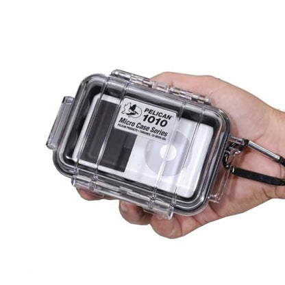 Pelican 1010 Micro Case (Black/Clear) - color: Black/Clear, size: One Size
