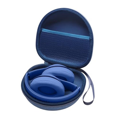 Headphone Case for JLab/Beats/TOZO/BERIBES/Picun Etc Headphones, Blue | for JLab JBuds Lux ANC/Go Lux ANC, Beats Studio Pro/Solo 4 3,TOZO HT3,KVIDIO Etc Headphone, Hard Shell Case for Travel Home - color: Blue